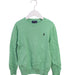 A Green Crewneck Sweatshirts from Polo Ralph Lauren in size 7Y for boy. (Front View)