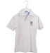 A White Short Sleeve Polos from Peter Millar in size 5T for boy. (Front View)