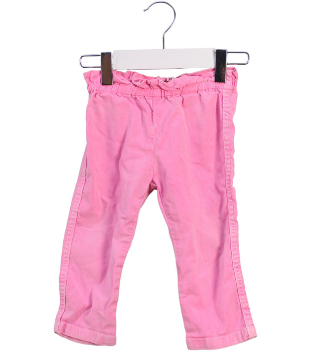 A Pink Casual Pants from Bonpoint in size 12-18M for girl. (Front View)