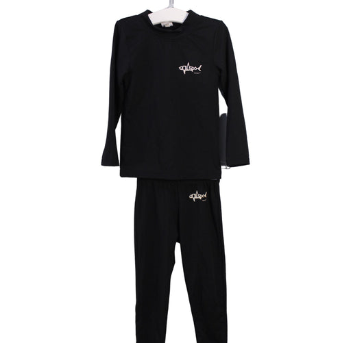 A Black Pants Sets from Aquasport in size 2T for neutral. (Front View)