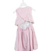 A Pink Sleeveless Dresses from The Little White Company in size 2T for girl. (Back View)