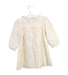 A Ivory Long Sleeve Dresses from Wedoble in size 18-24M for girl. (Back View)