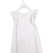 A White Sleeveless Dresses from Jacadi in size 4T for girl. (Back View)