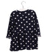 A Navy Sweater Dresses from Petit Bateau in size 18-24M for girl. (Back View)