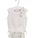 A White Sleeveless Tops from Nicholas & Bears in size 2T for girl. (Front View)