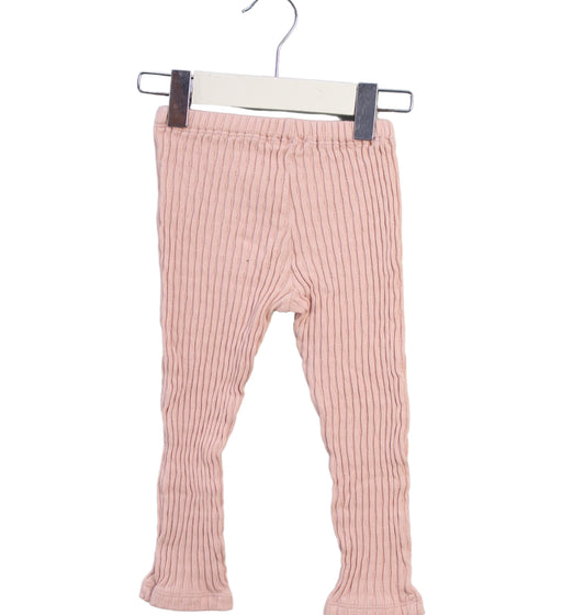 A Pink Leggings from Tiny Soul in size 3T for girl. (Front View)