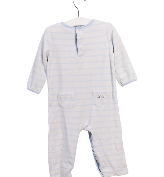 A White Long Sleeve Jumpsuits from Janie & Jack in size 12-18M for neutral. (Back View)