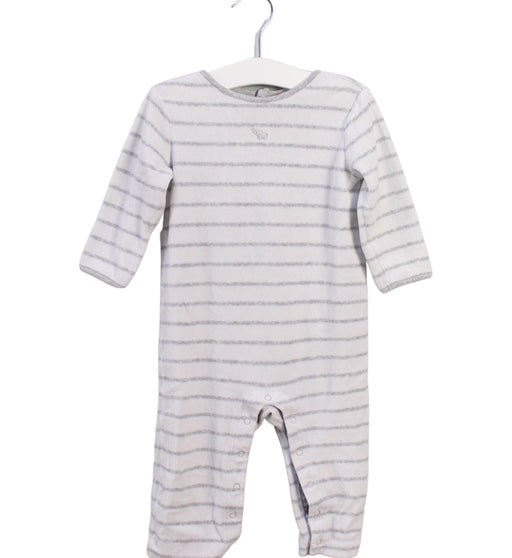 A White Long Sleeve Jumpsuits from Janie & Jack in size 12-18M for neutral. (Front View)