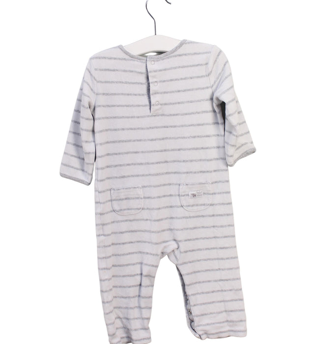 A White Long Sleeve Jumpsuits from Janie & Jack in size 12-18M for neutral. (Back View)