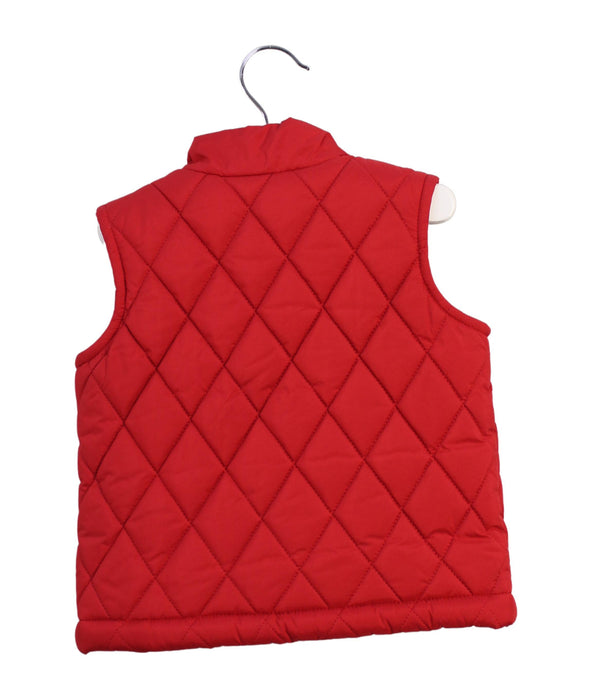 A Red Outerwear Vests from Janie & Jack in size 6-12M for neutral. (Back View)