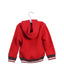 A Red Hooded Sweatshirts from Roots in size 2T for boy. (Back View)