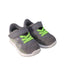 A Grey Sneakers from Nike in size 12-18M for girl. (Front View)