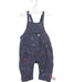 A Grey Sleeveless Jumpsuits from The Bonnie Mob in size 6-12M for boy. (Front View)