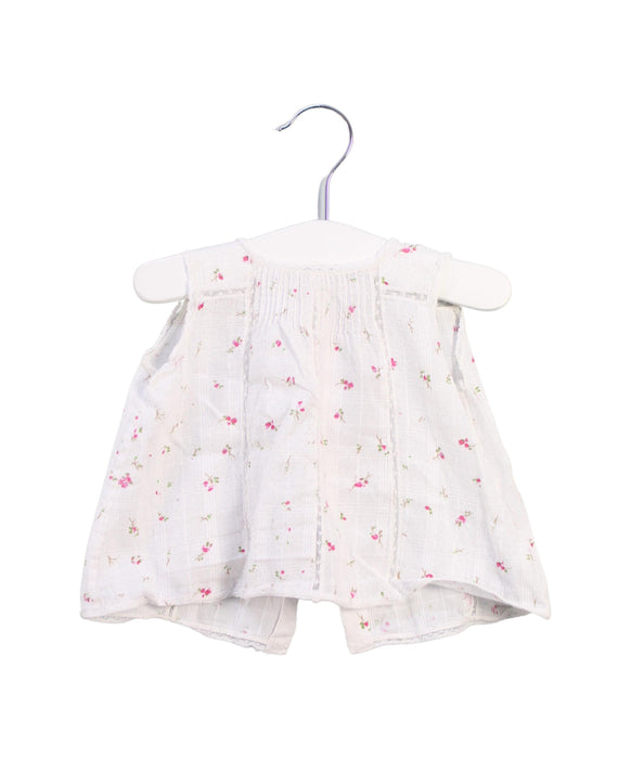 A White Long Sleeve Tops from Bonpoint in size 6-12M for girl. (Front View)