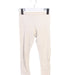 A Ivory Leggings from Petit Bateau in size 4T for girl. (Front View)