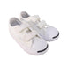 A White Sneakers from Converse in size 3T for neutral. (Front View)