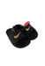 A Black Sandals from Adidas in size 18-24M for neutral. (Front View)