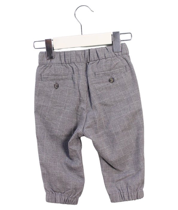 A Grey Casual Pants from Janie & Jack in size 6-12M for boy. (Back View)