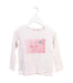 A White Long Sleeve Tops from Bonpoint in size 4T for girl. (Front View)