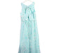 A Blue Sleeveless Dresses from Rare Editions in size 14Y for girl. (Back View)