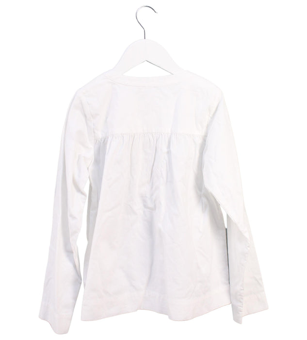 A White Long Sleeve Tops from Jacadi in size 10Y for girl. (Back View)