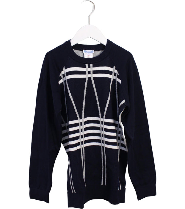 A Black Crewneck Sweatshirts from Jacadi in size 12Y for boy. (Front View)