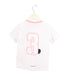 A White Short Sleeve T Shirts from Adidas in size 3T for girl. (Back View)