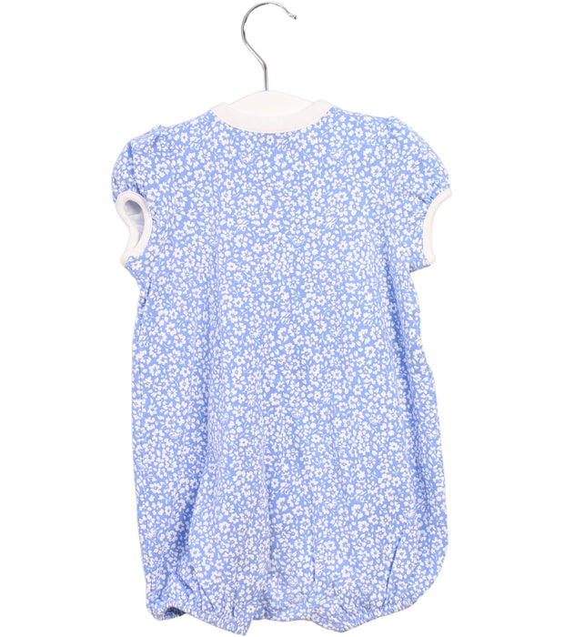 A Blue Rompers from Ralph Lauren in size 6-12M for girl. (Front View)