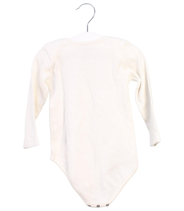 A White Long Sleeve Bodysuits from Chicco in size 6-12M for neutral. (Back View)