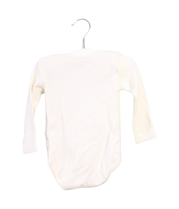 A White Long Sleeve Bodysuits from Chicco in size 6-12M for neutral. (Back View)