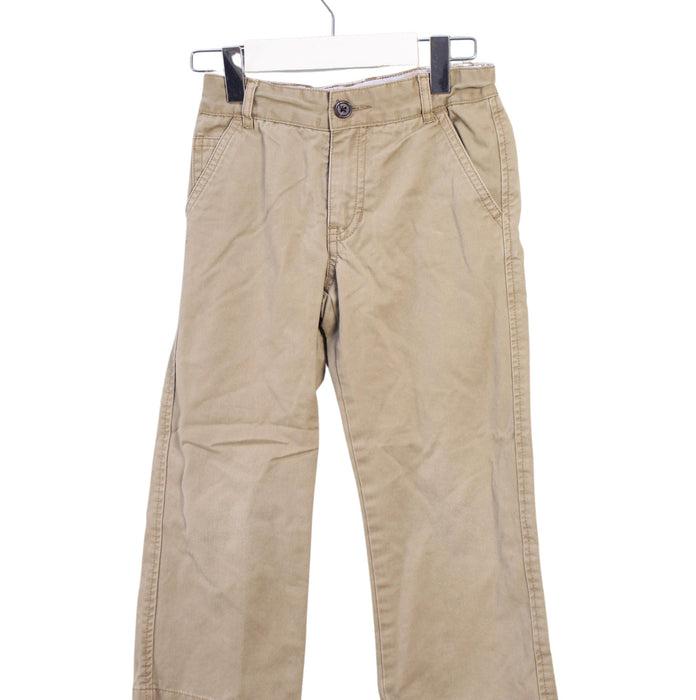 A Beige Casual Pants from Jacadi in size 4T for boy. (Front View)