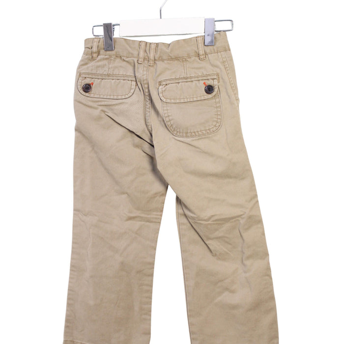 A Beige Casual Pants from Jacadi in size 4T for boy. (Back View)