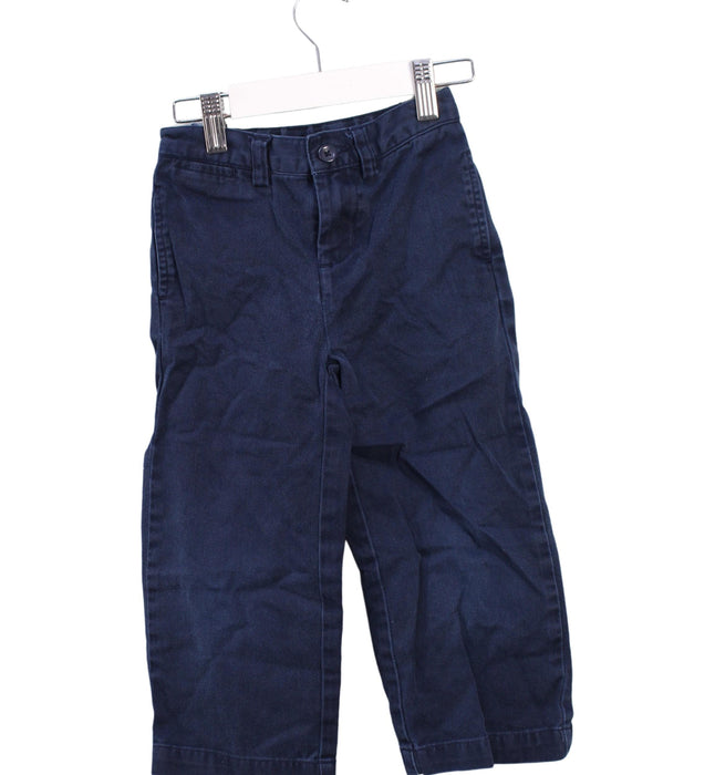 A Navy Casual Pants from Polo Ralph Lauren in size 3T for boy. (Front View)