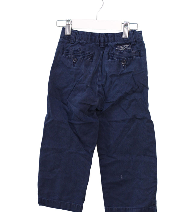 A Navy Casual Pants from Polo Ralph Lauren in size 3T for boy. (Back View)