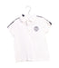 A White Short Sleeve Polos from Jacadi in size 3T for boy. (Front View)