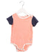 A Pink Short Sleeve Bodysuits from TinyBitz in size 12-18M for girl. (Front View)