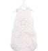 A White Sleepsacs from Vertbaudet in size 3-6M for neutral. (Front View)