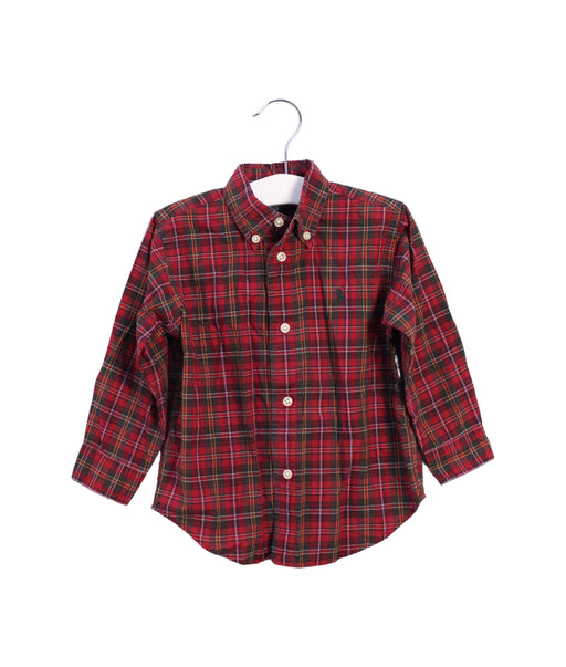 A Red Shirts from Ralph Lauren in size 2T for boy. (Front View)