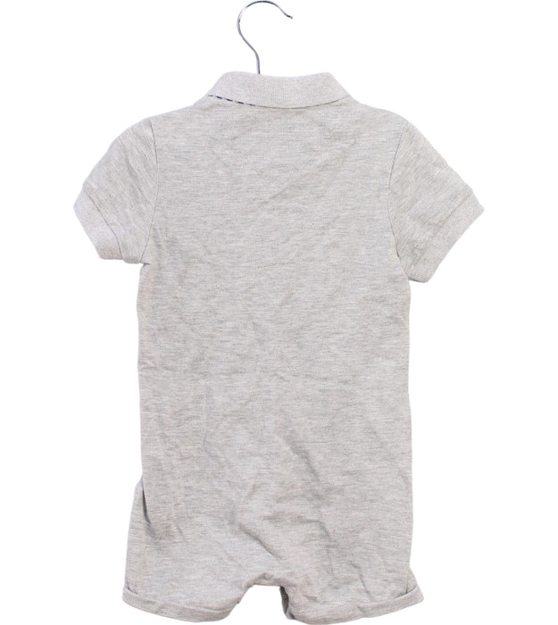 A Grey Short Sleeve Rompers from Nicholas & Bears in size 12-18M for boy. (Back View)