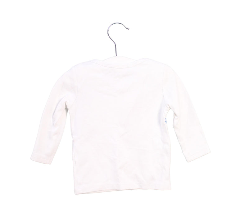 A White Long Sleeve Tops from Kenzo in size 6-12M for boy. (Back View)