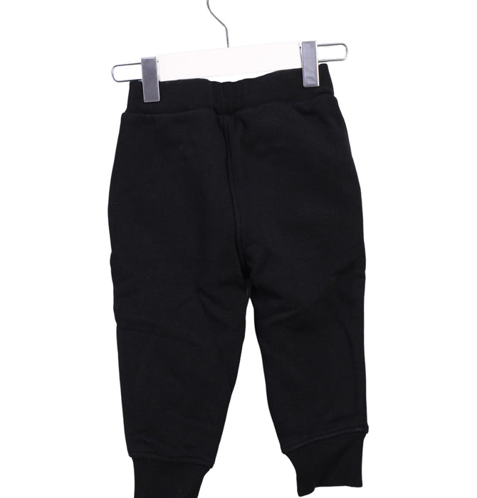 A Black Sweatpants from Neil Barrett Kids in size 6-12M for girl. (Back View)