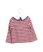 A Red Long Sleeve Tops from Jacadi in size 3T for girl. (Back View)