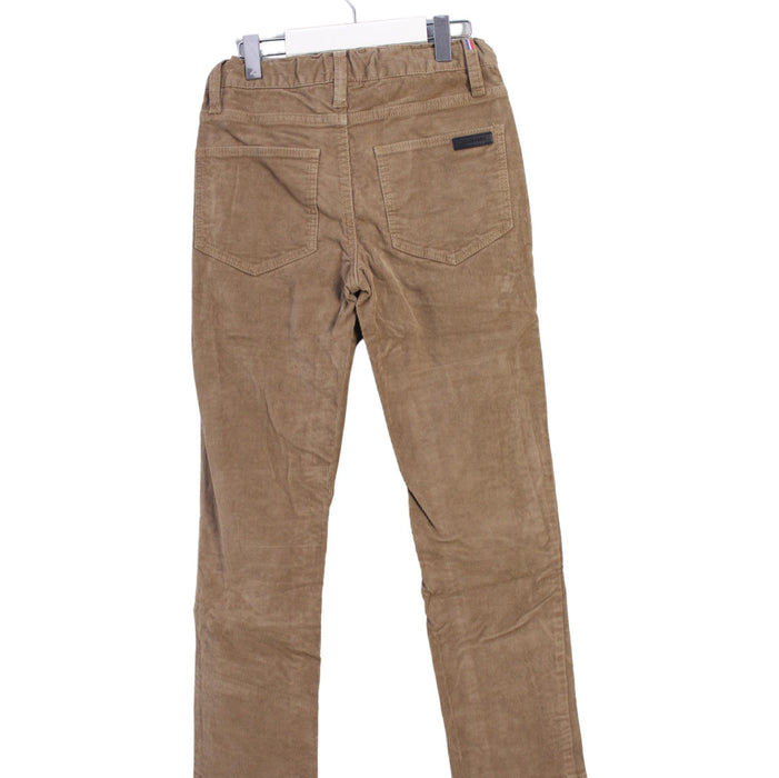 A Brown Casual Pants from Jacadi in size 10Y for boy. (Back View)