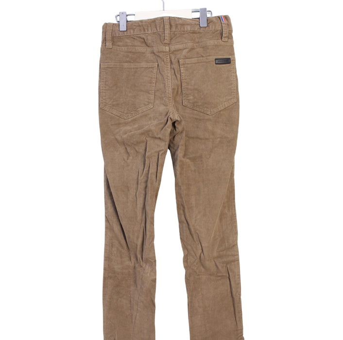 A Brown Casual Pants from Jacadi in size 10Y for boy. (Back View)