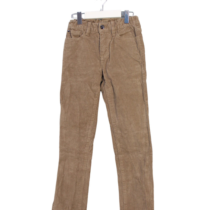 A Brown Casual Pants from Jacadi in size 8Y for boy. (Front View)