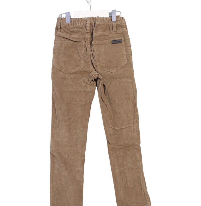 A Brown Casual Pants from Jacadi in size 8Y for boy. (Back View)