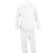 A White Pyjama Sets from Jacadi in size 8Y for neutral. (Back View)