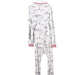 A White Pyjama Sets from Petit Bateau in size 12Y for boy. (Back View)