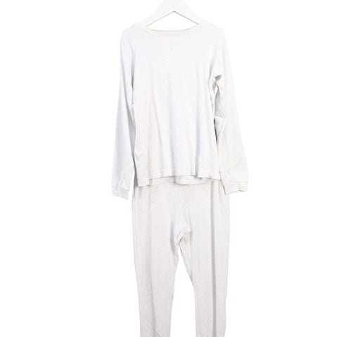 A White Pyjama Sets from Jacadi in size 10Y for boy. (Front View)