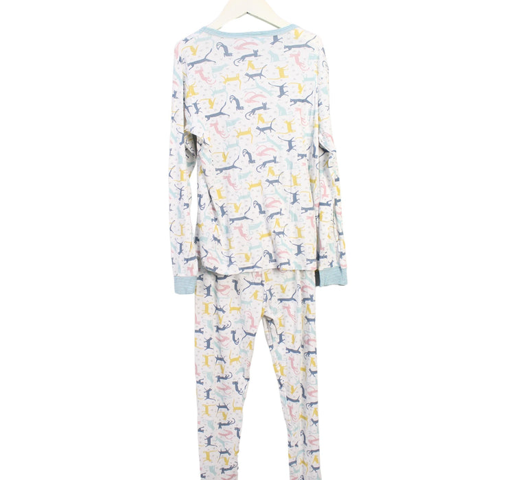 A Blue Pyjama Sets from Petit Bateau in size 10Y for girl. (Back View)